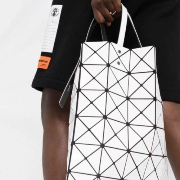 Bao Bao Issey Miyake Whitet Tote Bag - Picture 7 of 7